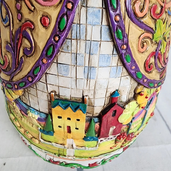 Jim Shore 2004 Retired Heartwood Creek Bountiful Angel 9.5" H B117675 Colorful - Picture 6 of 15